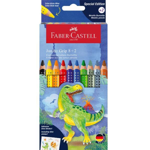FABER CASTELL CF10+3 MAT. COLORATE COLOUR GRIP